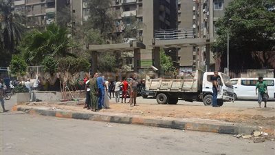 بالصور.. حملة لإزالة إشغالات في بولاق الدكرور بحضور محافظ الجيزة