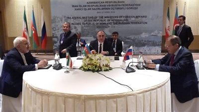 اتفاق بين روسيا وإيران وأذربيجان على إطلاق ممر بري لسواحل قزوين