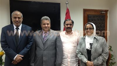 بالصور.. «هندسة شبرا» تسقبل وفدا من الكويت