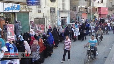 انتهاء مسيرة الإخوانيات بالفيوم