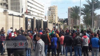 بالفيديو.. مظاهرة لمتضرري الإسكان الاجتماعي في بورسعيد