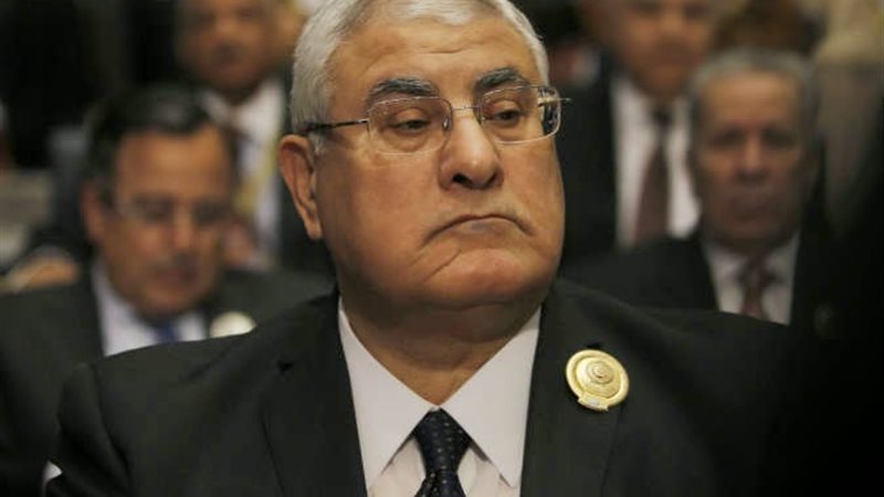 المستشار عدلي منصور