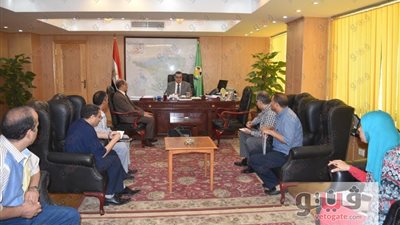 تعاون بين محافظة الفيوم وهيئة المساحة لحصر الأراضي المتعدى عليها