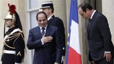 الإليزيه يعلن رسميا زيارة هولاند لمصر تلبية لدعوة السيسي