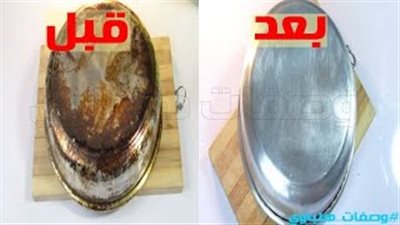 بالفيديو.. وصفة سحرية لاستعادة الأواني المحترقة كالجديدة