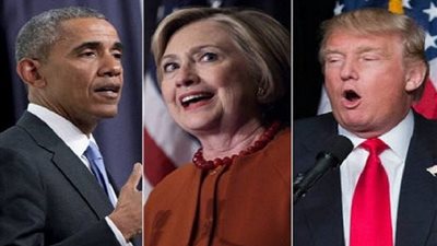 ترامب يهاجم أوباما وهيلاري لدعمهما إسقاط نظام مبارك