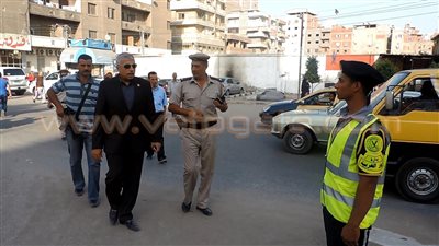 بالصور.. تعزيز قسم مرور المحلة بمجندي الدرجة الثانية لتسيير الحركة