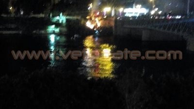 بالفيديو والصور.. «عقب سيجارة» يتسبب في حريق بكوبري الجلاء