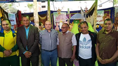 بالصور.. افتتاح معرض أندية الفتاة والمرأة بمركز شباب سموحة