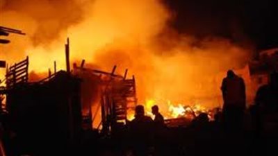 السيطرة على حريق بمساكن الشرطة فى 