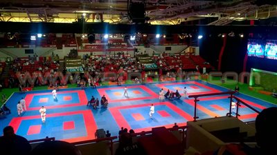 بالصور.. إنجازات كاراتيه الأهلي في بطولة أهلي دبي