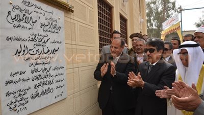 بالصور.. محافظ البحيرة وسفير الكويت يفتتحان مسجد خالد بن الوليد