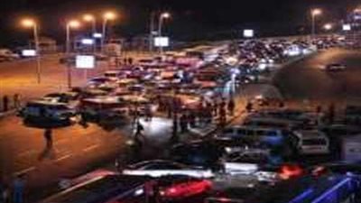 غلق الطريق الدائري أعلى المعادي لإجراء إصلاحات