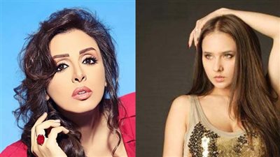 نيلي كريم وأنغام تغادران مطار القاهرة