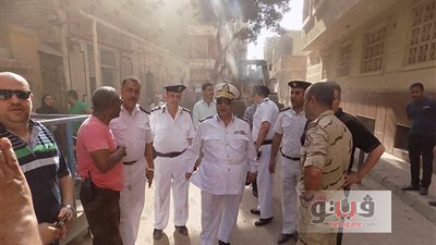 بالصور.. إزالة عقارات مخالفة بالزيتون بحضور الأمن
