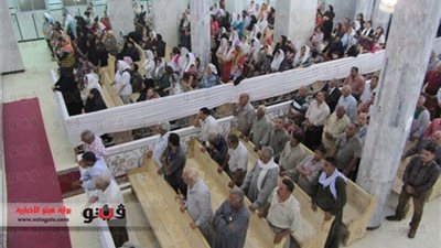 آلاف الأقباط يحتفلون بـ