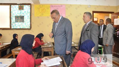 محافظ الجيزة: لا شكاوى من امتحان اللغة العربية في الشهادة الإعدادية