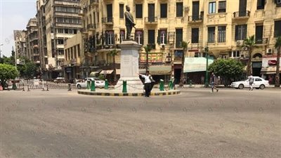 انتظام الحركة المرورية في شوارع القاهرة