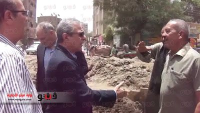بالفيديو والصور.. محافظ المنيا يتفقد منطقة جنوب لمتابعة تجديد شبكات مياه الشرب والصرف