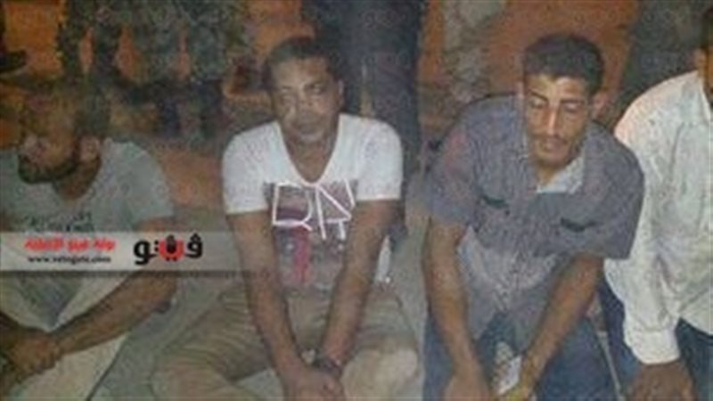 محمود الحسيني أثناء