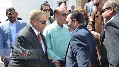 بالصور.. «مميش» يعرض حجم أعمال قناة السويس على وفد «نقل النواب»