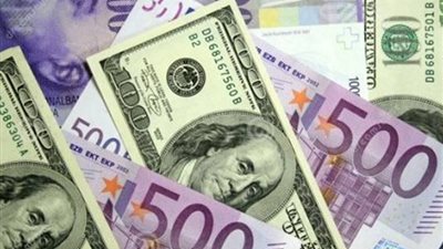 أسعار الصرف الرسمية للعملات العربية والأجنبية مقابل الجنيه