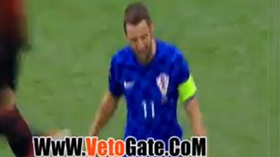 بالفيديو.. «العارضة» تحرم كرواتيا من الهدف الثاني في مباراة تركيا