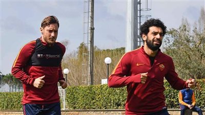 صلاح يشارك في تدريبات روما الختامية قبل موقعة يوفنتوس
