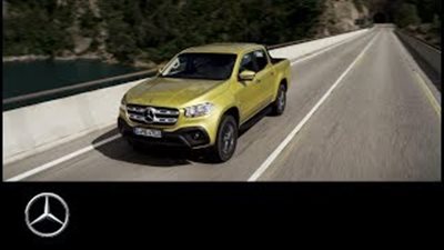 بالفيديو.. مرسيدس تستعرض السيارة X-Class