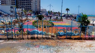 مدينة مرسى مطروح تطلق حملة لتجميل الشوارع وتشجيرها