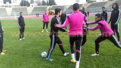 بالصور.. المقاصة يختتم تدريباته على ملعب الحملاوي استعدادا لقسنطينة