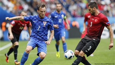 يورو 2016: كرواتيا تفوز على تركيا بهدف يتيم في باريس
