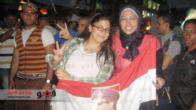 بالفيديو والصور.. أهالي الغردقة يحتفلون بفوز السيسي على أنغام بشرة خير