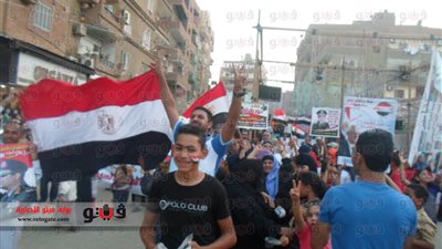 بالصور.. المنايفة يحتفلون على أنغام بشرة خير بعد إعلان السيسي رئيسا