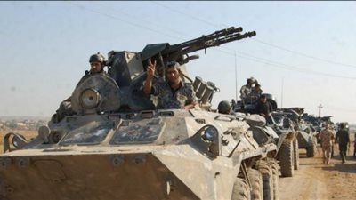 مقتل 17 داعشيًا وتدمير منصة إطلاق صواريخ شرقي الرمادي بالعراق