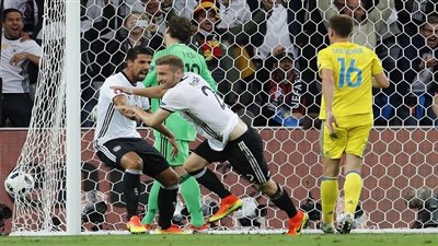 بالفيديو.. ألمانيا تفوز على أوكرانيا بهدفين في اليورو