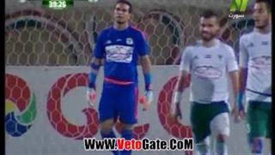 بالفيديو.. محمد مجدي يتقدم لإنبي بهدف في المصري