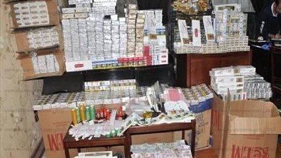 ضبط 501 ألف سيجارة داخل مخازن بالقاهرة