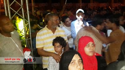 بالصور.. أهالي بنها يحتفلون بفوز «السيسي» على أنغام «تسلم الأيادي»