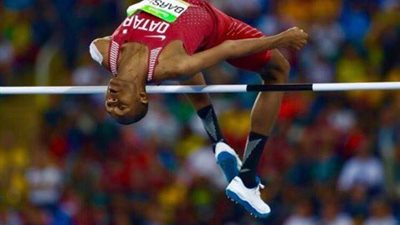 القطري معتز برشم يتوج بميدالية فضية في أوليمبياد «ريو 2016»