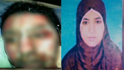 رجل يشعل النيران في زوجته بطريقة وحشية