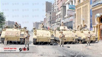 12 مدرعة تابعة للجيش لتأمين محيط الاتحادية والدفاع