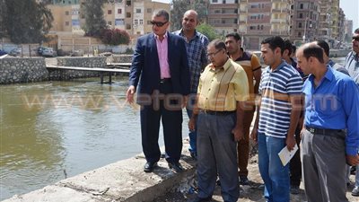 بالصور.. محافظ كفر الشيخ يتابع تطوير كورنيش القنطرة وميدان الشهداء