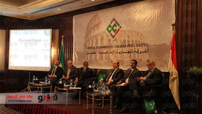 بالصور.. نائب رئيس الغرفة التجارية الإيطالية: مبروك علينا السيسي