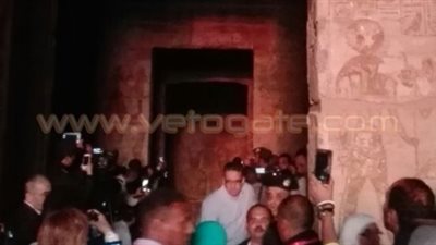 بالفيديو.. لحظة تعامد الشمس على وجه «رمسيس الثاني» بمعبد أبو سمبل