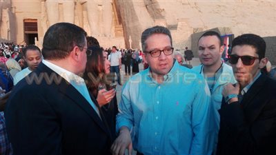 بالفيديو والصور.. وزير الآثار: ظاهرة تعامد الشمس توضح عبقرية الفراعنة