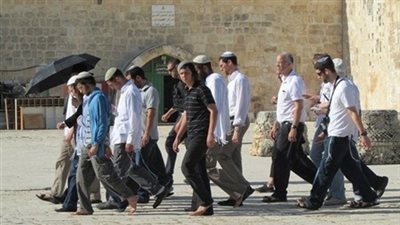 مستوطنون إسرائيليون يجرفون مساحات واسعة في الضفة الغربية