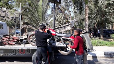 بالصور.. استمرار الحملات الأمنية لضبط الحالة المرورية في القاهرة