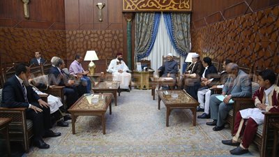 بالفيديو.. شيخ الأزهر لـ«الوفد الليبي»: الأمة تواجه مخطط بث الفرقة