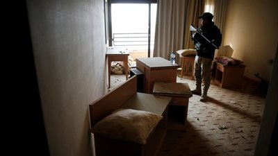 بالصور.. فندق المقاتلين الأجانب وانتحاريي «داعش» في الموصل